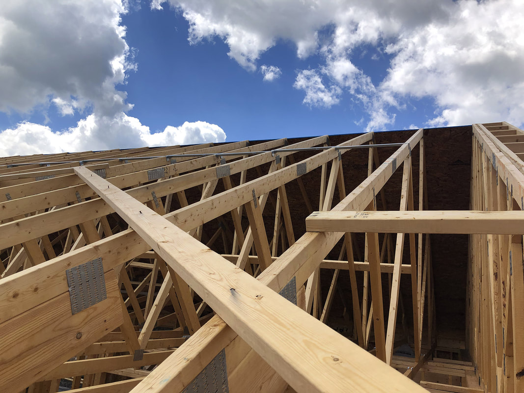 House Framing by Fournier Construction and Excavation