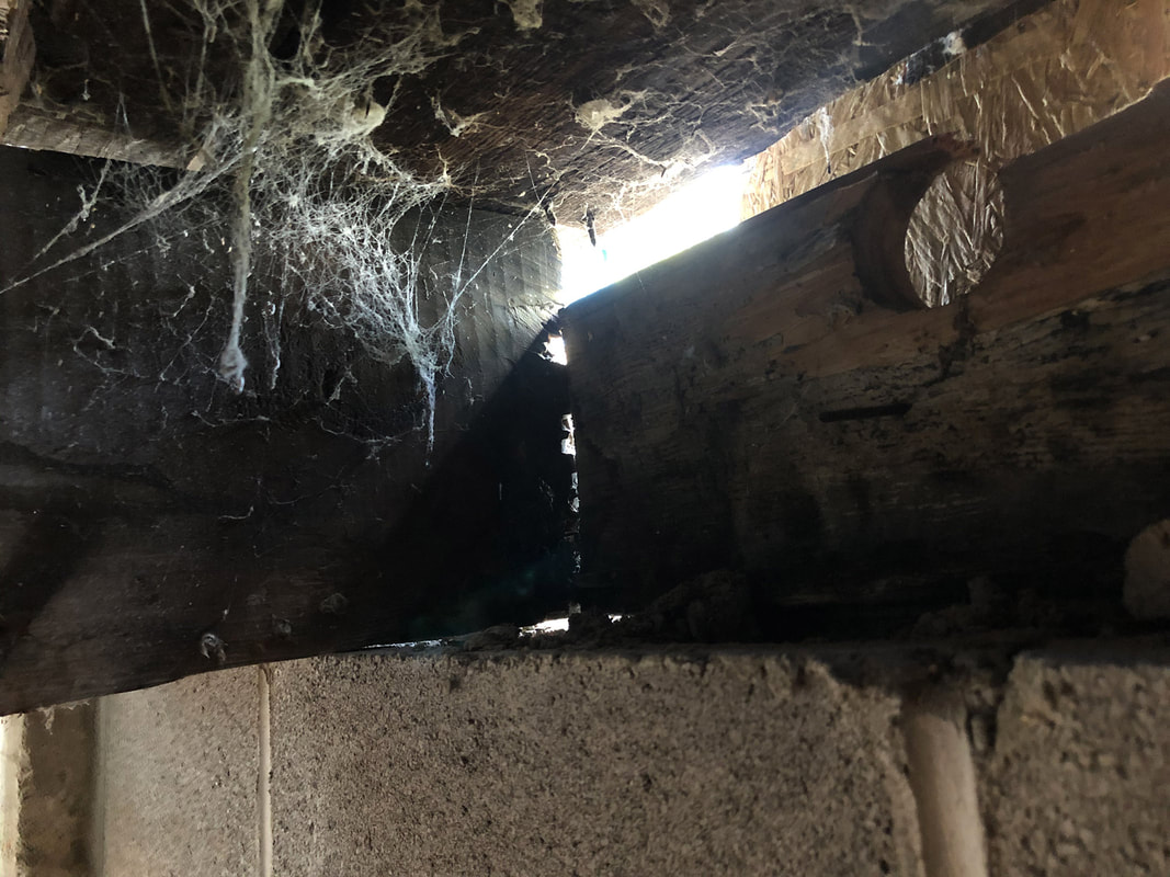 Under house work