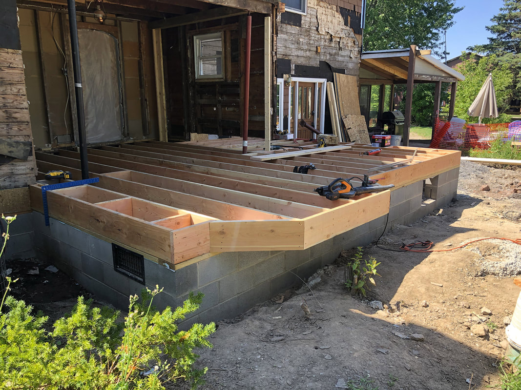 Framing the floor system