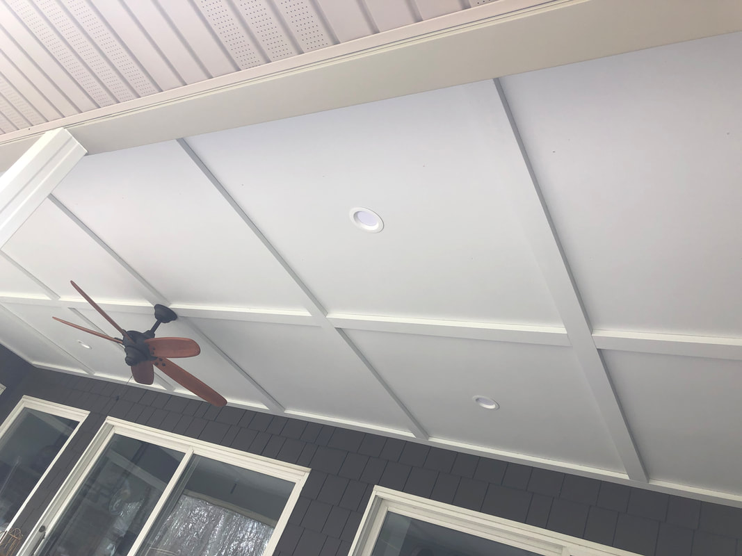 New Build - Porch Ceiling